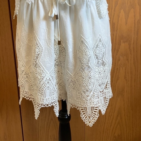 Suboo Prairie White Lace Playsuit/Romper Sz-6 - Picture 4 of 7